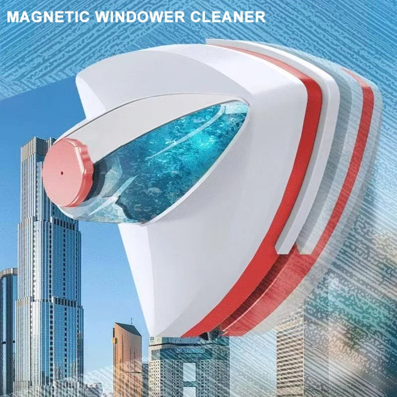 Magnetic Double-Layer Window Cleaner Brush
