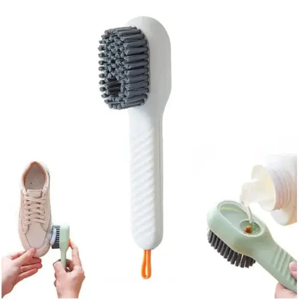 Magic Reusable Silicone Gloves with free Soap dispensing Brush free