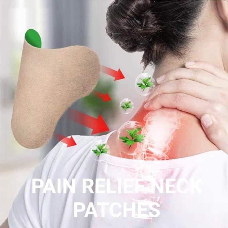 PAIN RELIEF NECK PATCHES (PACK OF 10)