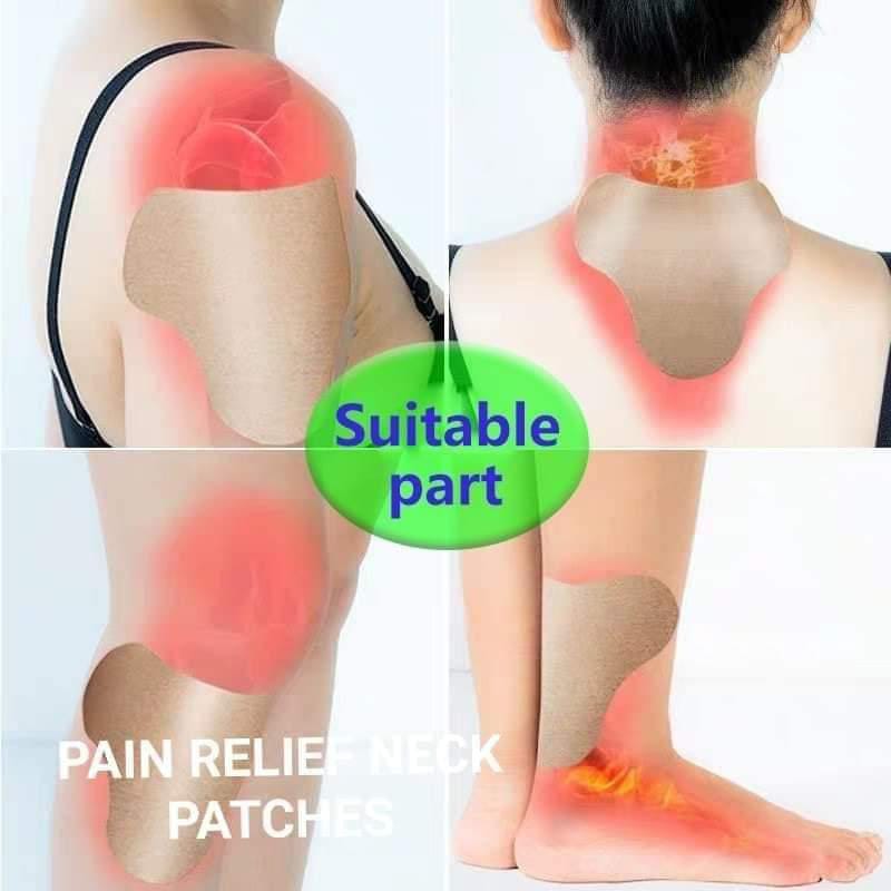 PAIN RELIEF NECK PATCHES (PACK OF 10)
