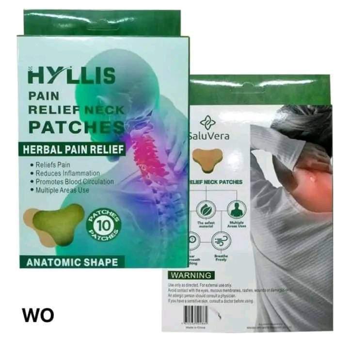 PAIN RELIEF NECK PATCHES (PACK OF 10)