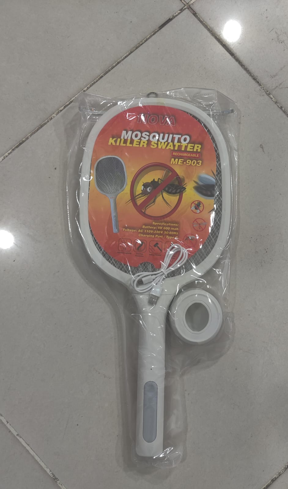 Rechargeable Mosquito Killer Racket