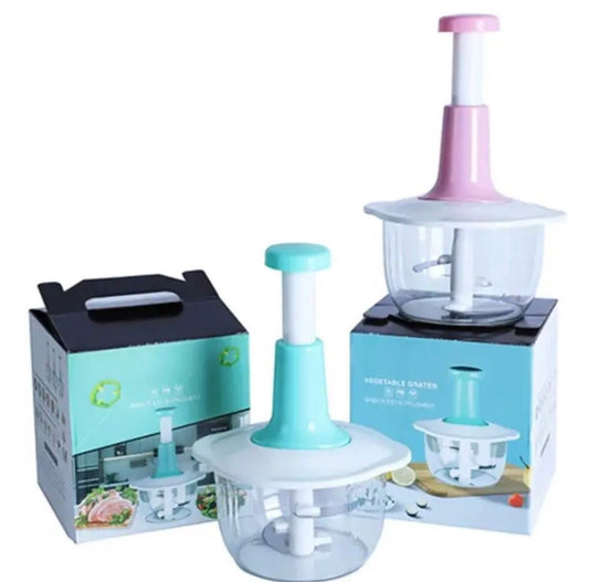 1.5L Hand Pat Chopper with Beater