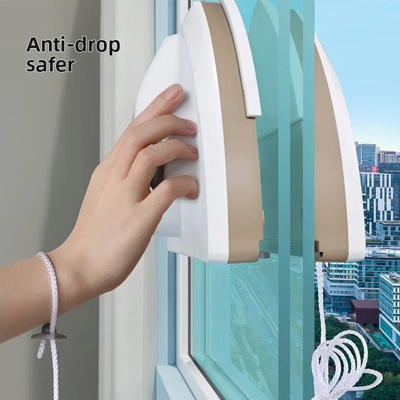 Magnetic Double-Layer Window Cleaner Brush