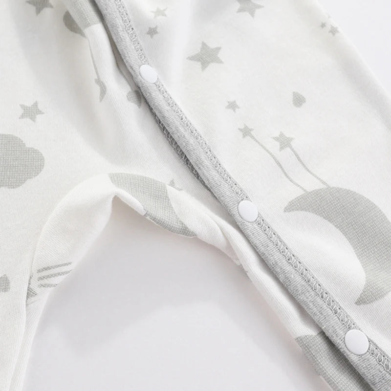 Spring Baby Romper – Soft Cotton Newborn Bodysuit (0–9M)