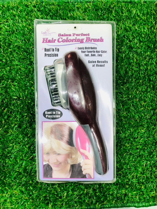 Hair coloring brush