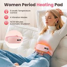 Heating Pad Women Period Pain Cramp Relief Belt